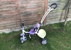 push along bike with parent handle